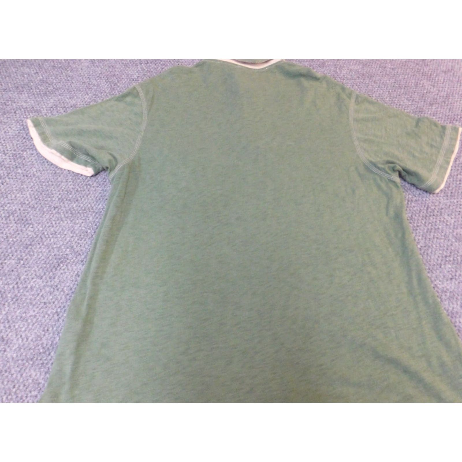Cremieux Cremieux Polo Shirt XL Green Button-Down Collared Short Sleeve Regular Pocket Golf Classic Mens Size US XL / EU 56 / 4 - 7 Thumbnail