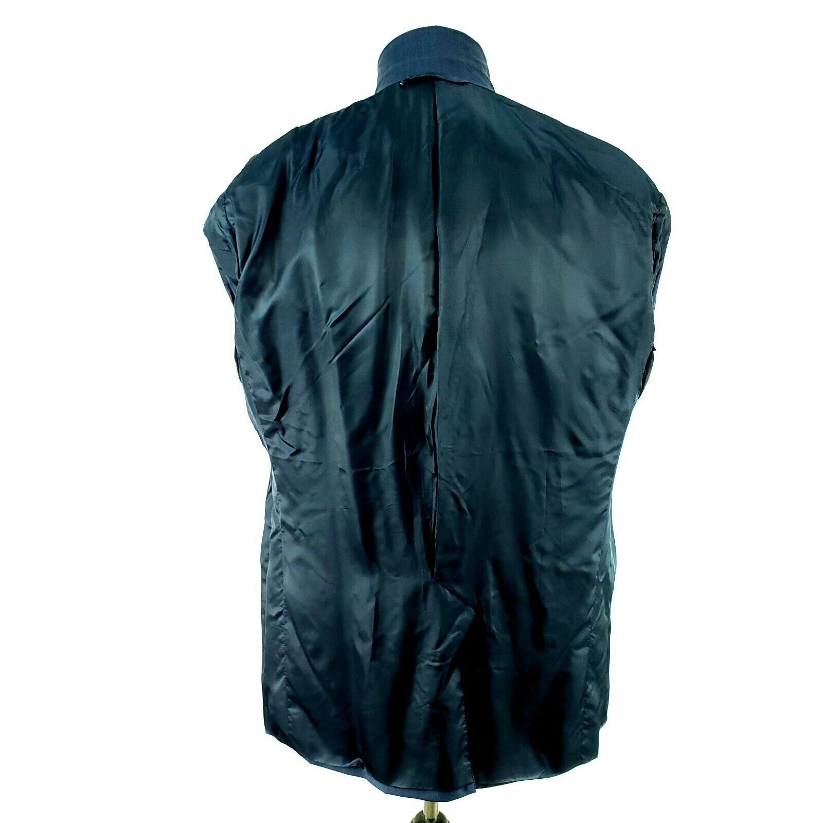 Hickey Freeman Hickey Freeman Barney's New York Wool 2 Button Blazer 42L Bl Size 42L - 12 Thumbnail