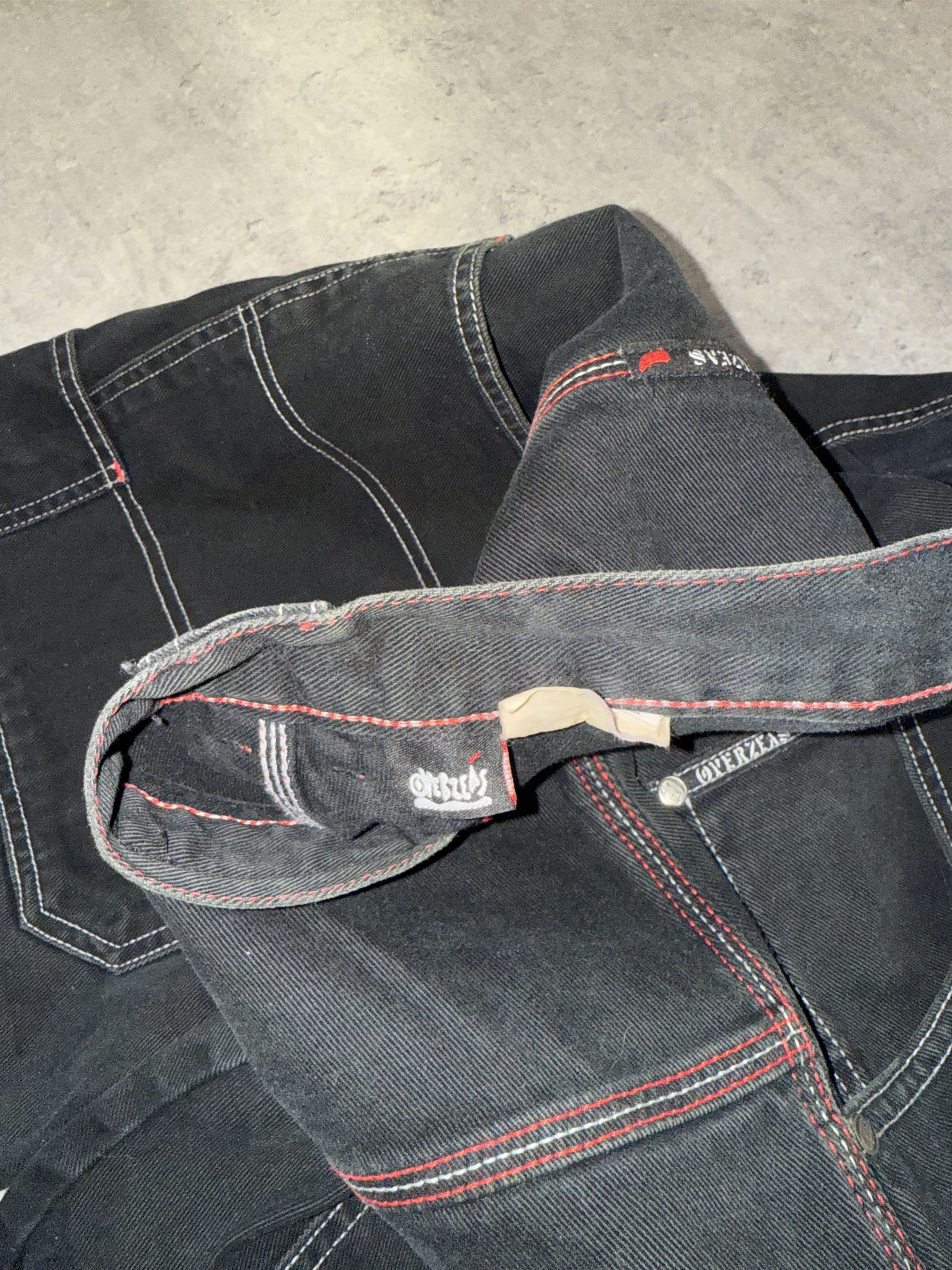 Japanese Brand Vintage swag Mass denim Jnco Baggy pants Size US 32 / EU 48 - 5 Thumbnail