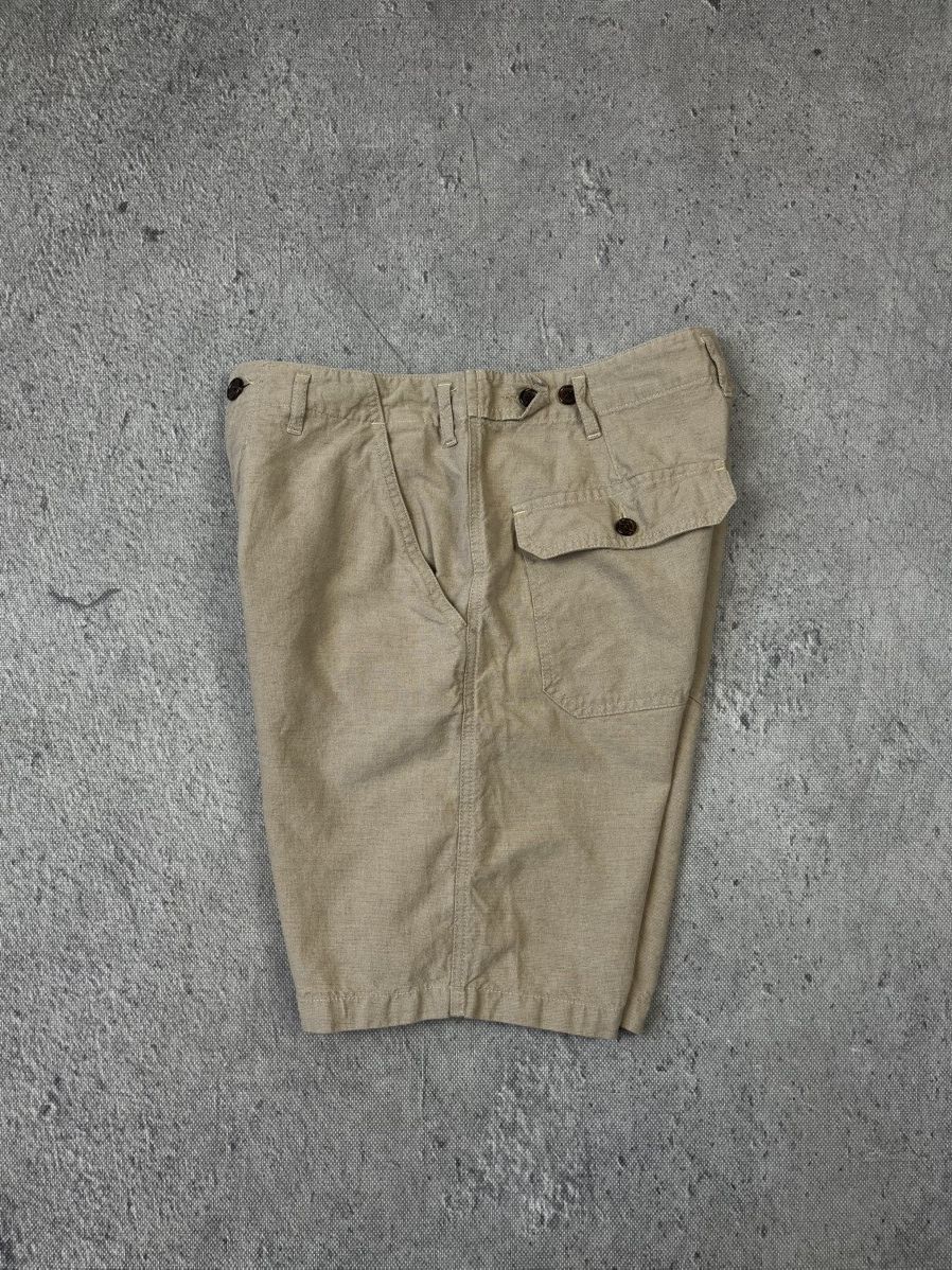 Universal Works Universal Works Linen Beige Shorts Size US 28 / EU 44 - 6 Thumbnail