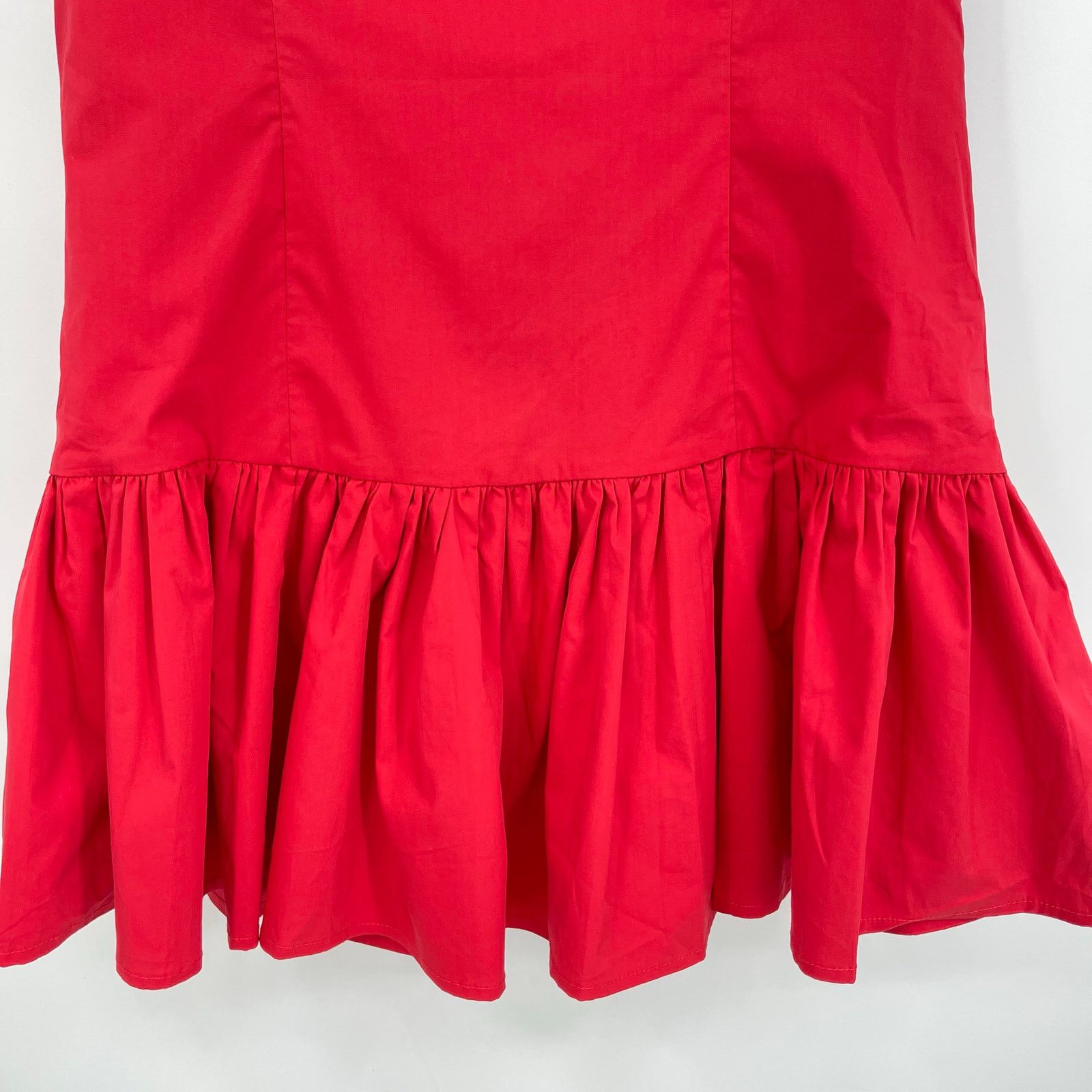 REVOLVE MORE TO COME | Sama Dress in Red Poplin Fit & Flare Mini M Size M / US 6-8 / IT 42-44 - 6 Thumbnail