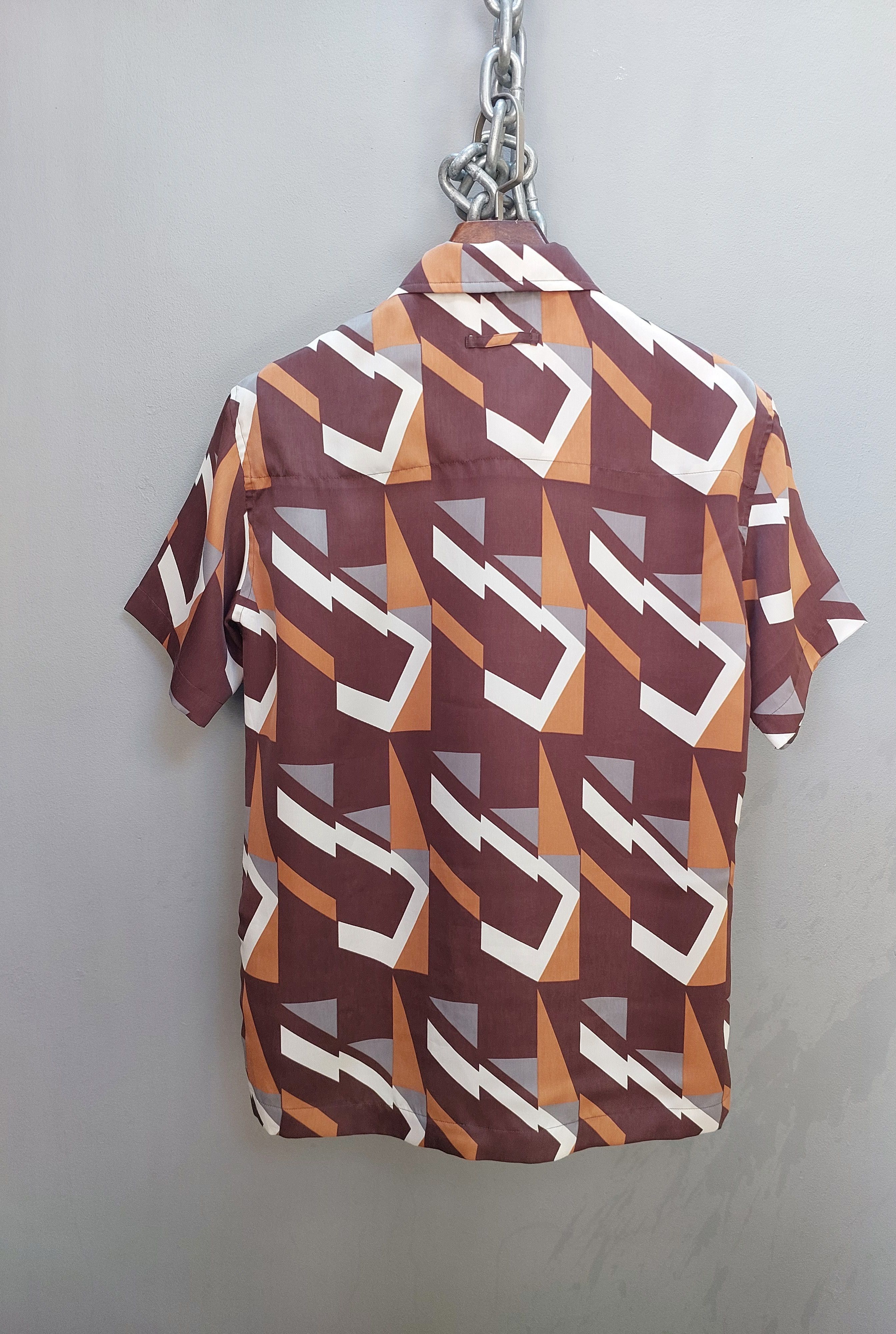 Jean Paul Gaultier Jean Paul Gaultier Objet Geometric Print Shirt Size US M / EU 48-50 / 2 - 6 Thumbnail