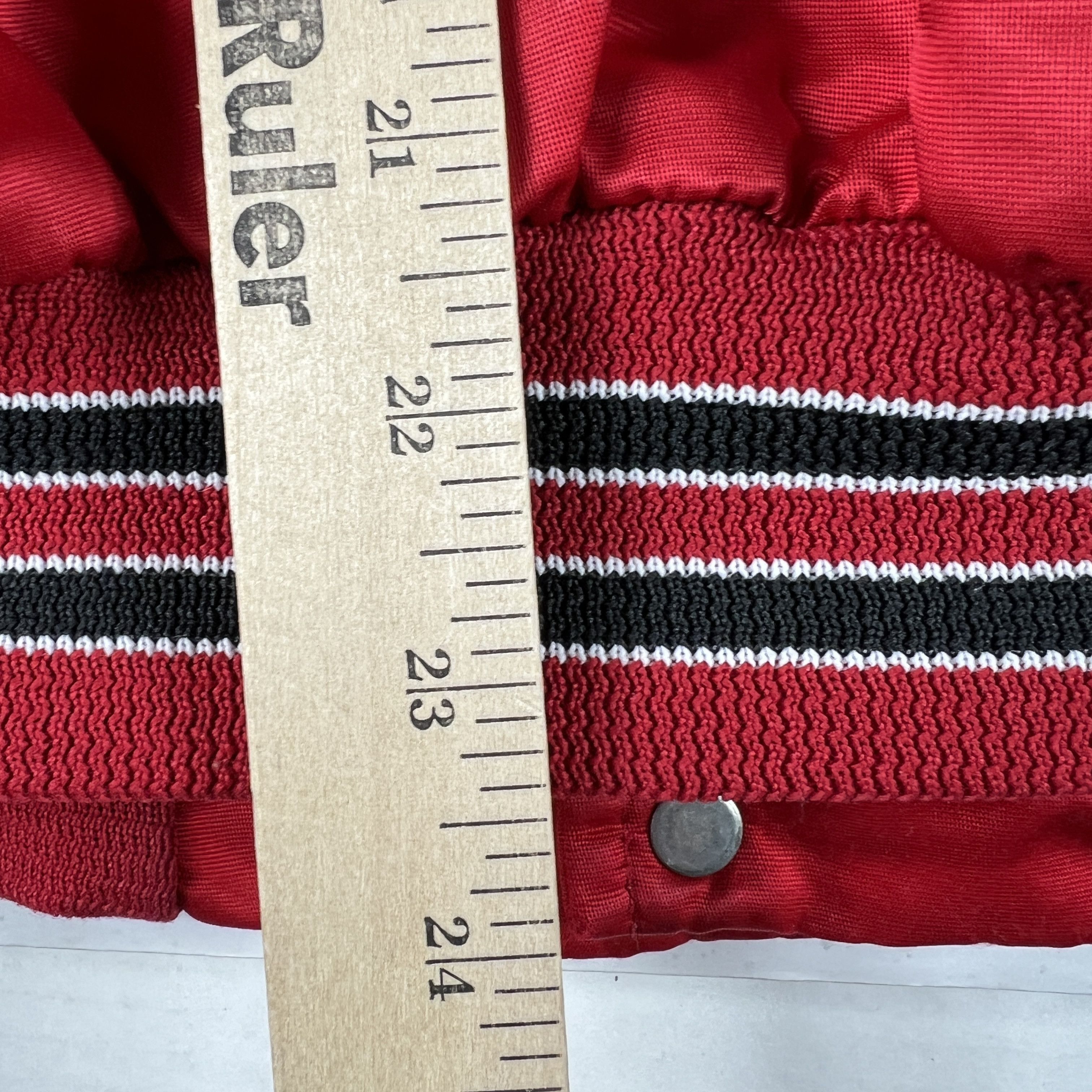 Chalk Line × NBA VTG 90s NBA Chicago Bulls Satin Jacket Snap Button Bomber Size US XL / EU 56 / 4 - 15 Thumbnail