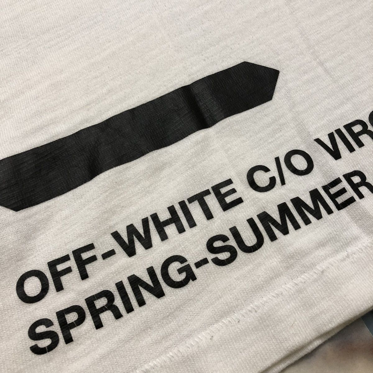 Off-White × Virgil Abloh Off-White S/S 2015 “Moving Still” Virgil Abloh Graphic Tee Size US M / EU 48-50 / 2 - 7 Thumbnail