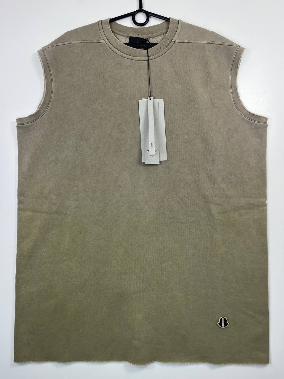 Moncler Moncler x Rick Owens Tarp T Sleeveless T-Shirt Beige NWT M Size US M / EU 48-50 / 2 - 1 Thumbnail