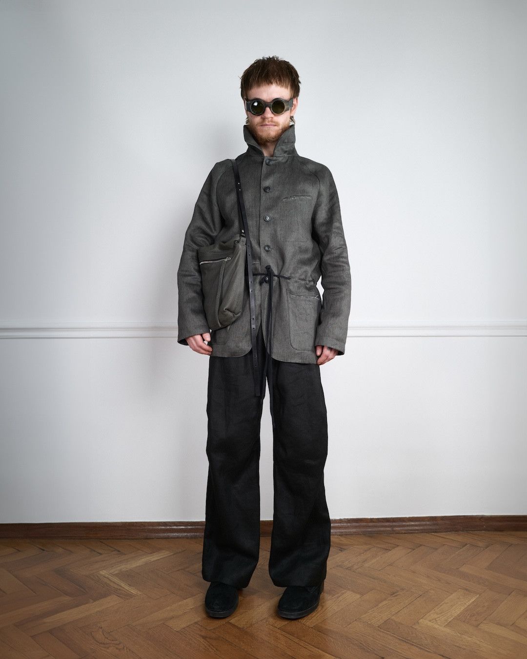 Individual Sentiments NKTRMNV LINEN CHORE JACKET Size US L / EU 52-54 / 3 - 2 Thumbnail