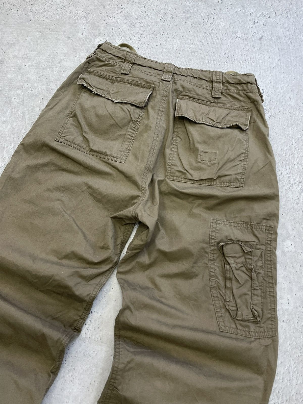 Junya Watanabe Rare zipper baggy multipocketcargo pants y2k diesel style Size US 30 / EU 46 - 9 Thumbnail