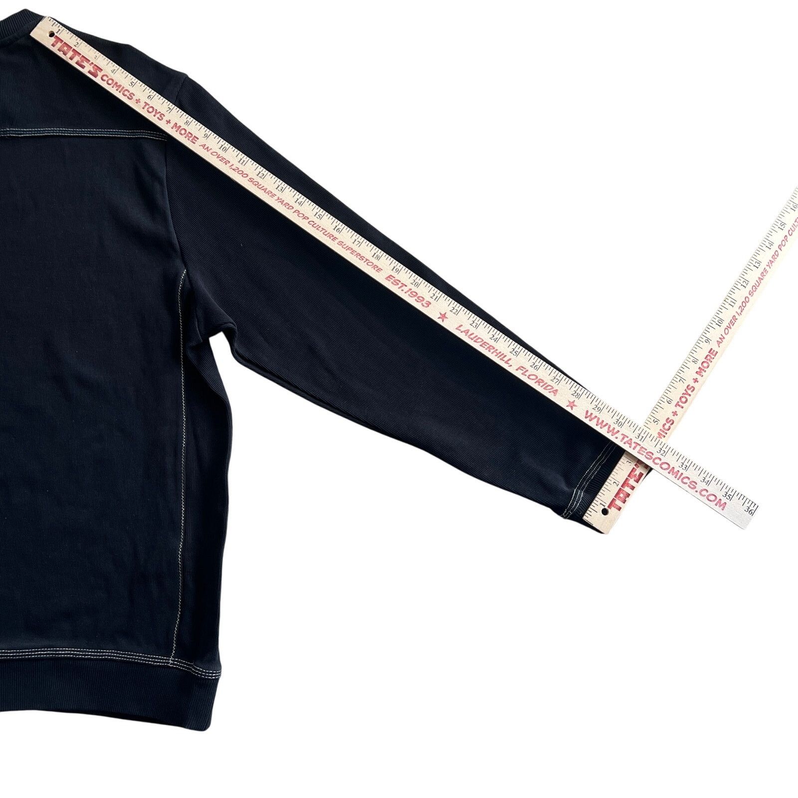 Tommy Bahama Tommy Bahama Crewneck Cotton Sweatshirt Black Size Large L Size US L / EU 52-54 / 3 - 3 Thumbnail