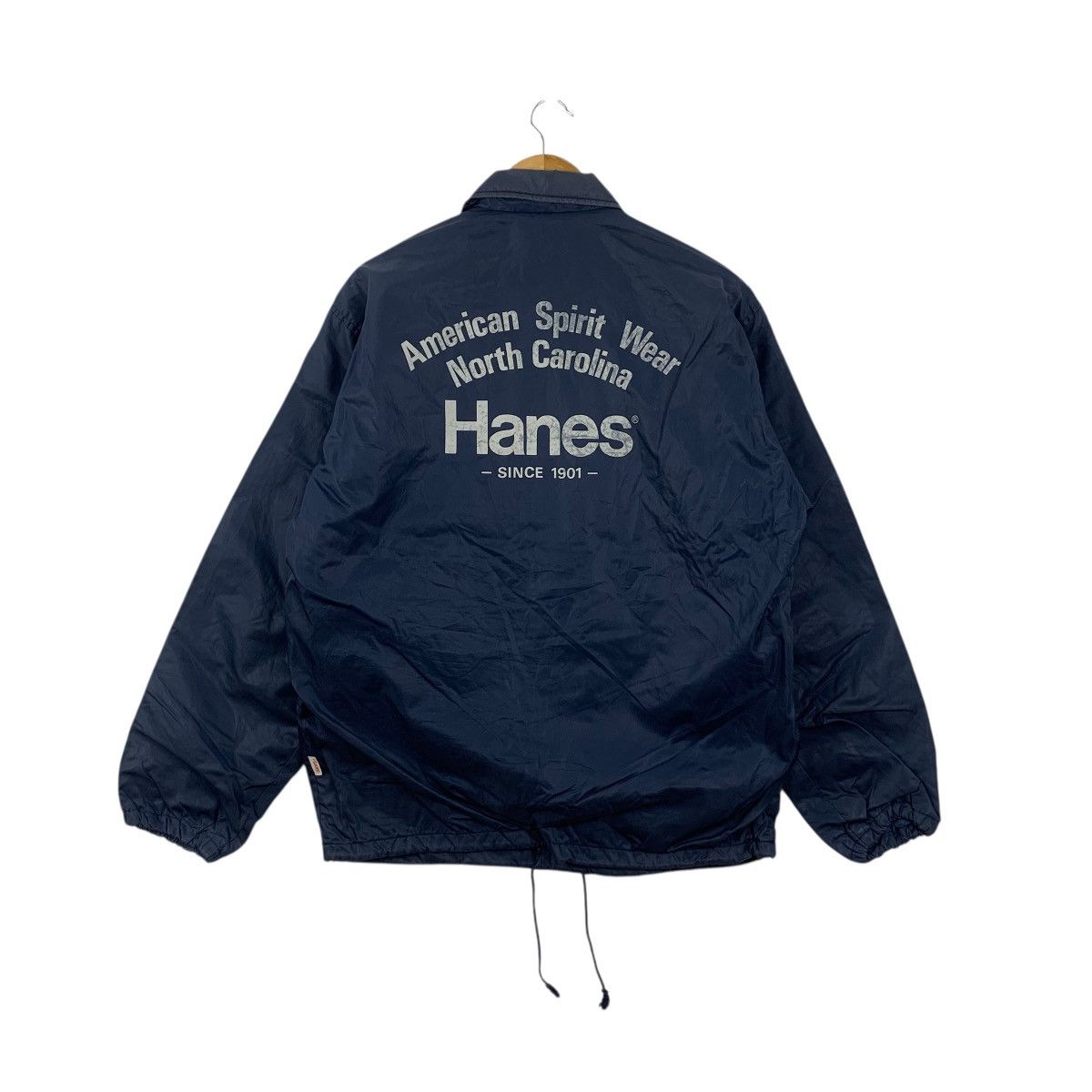 Hanes Vintage HANES AMERICAN SPIRIT Quilited Puffer Coach Jacket Size US L / EU 52-54 / 3 - 7 Thumbnail