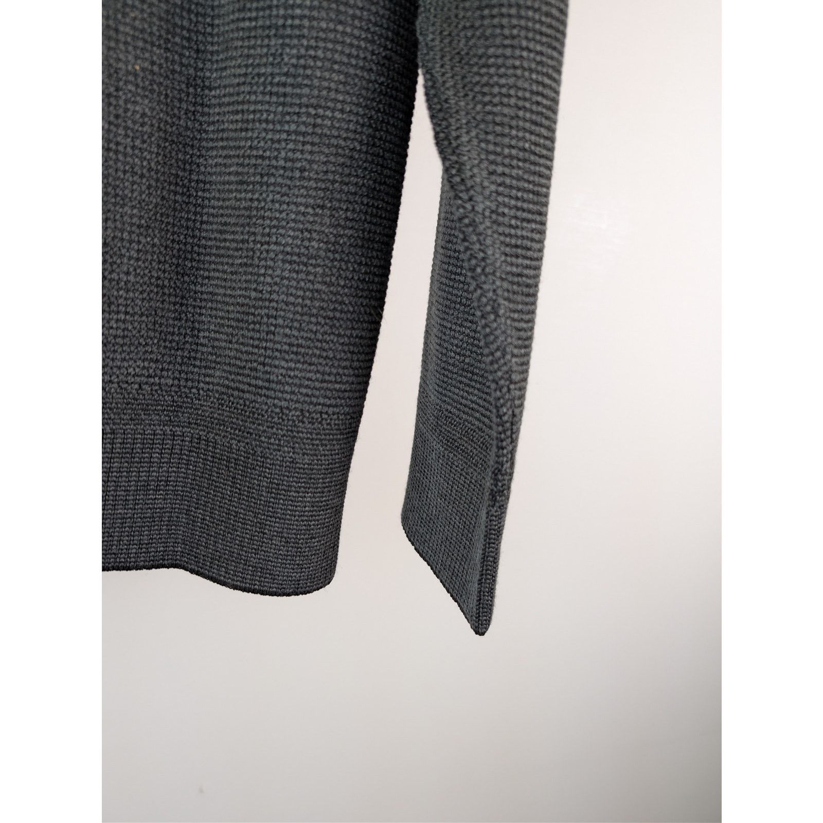 Tom Ford o1rshd1 Knitwear Polo Shirt Knitted in Grey 46 Size US S / EU 44-46 / 1 - 13 Thumbnail