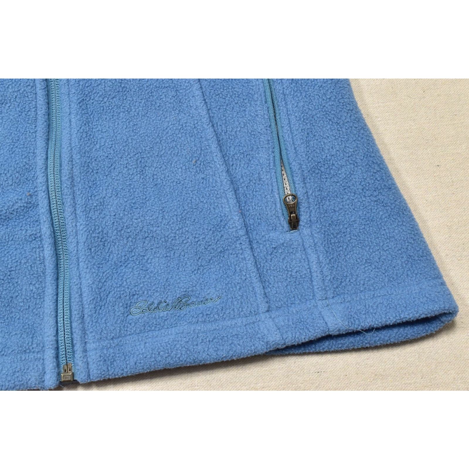 Eddie Bauer Eddie Bauer Women Vest Small Blue Fleece Sleeveless Full Zip Womens Size S / US 4 / IT 40 - 6 Thumbnail