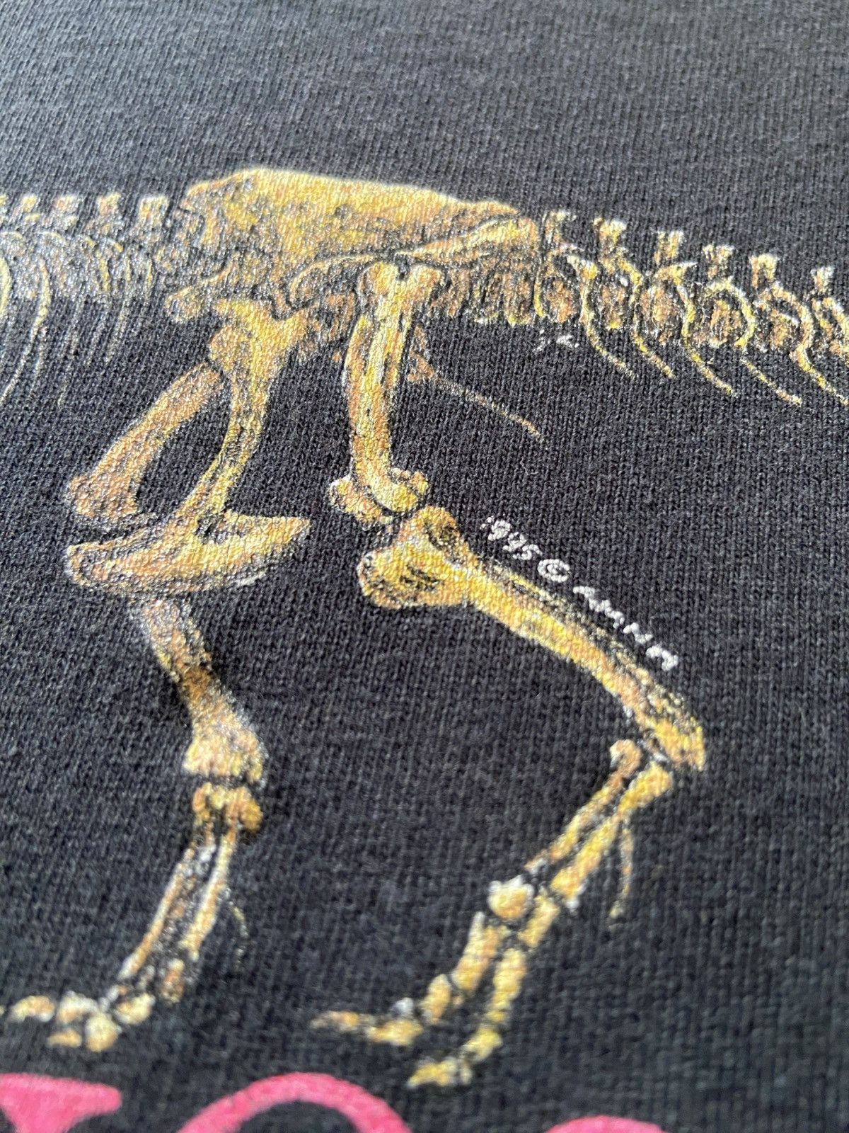 Anvil × Vintage Vintage 1995 Jurassic Park dinosaur Movie T-Shirt Size US L / EU 52-54 / 3 - 2 Thumbnail