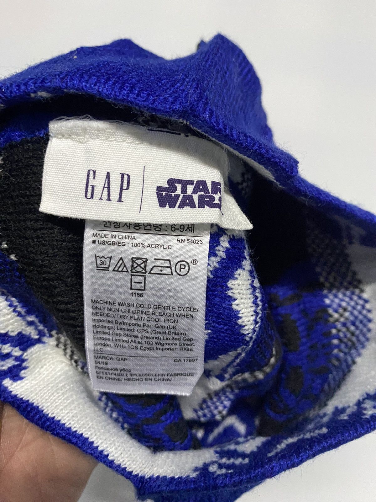 Gap × Star Wars Gap X Star Wars Full Print Beanie Hat Size ONE SIZE - 3 Thumbnail