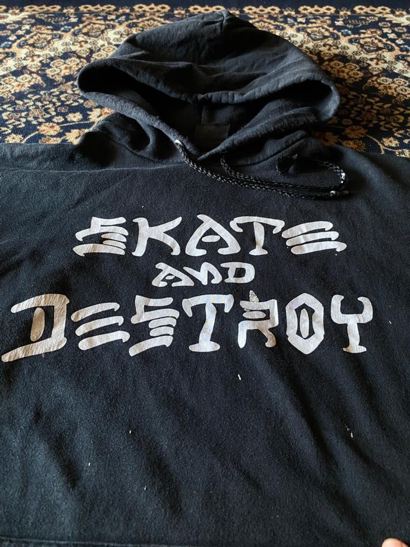 Thrasher Thrasher Magazine Skate Anda Destroy Hoodies Size US M / EU 48-50 / 2 - 5 Thumbnail