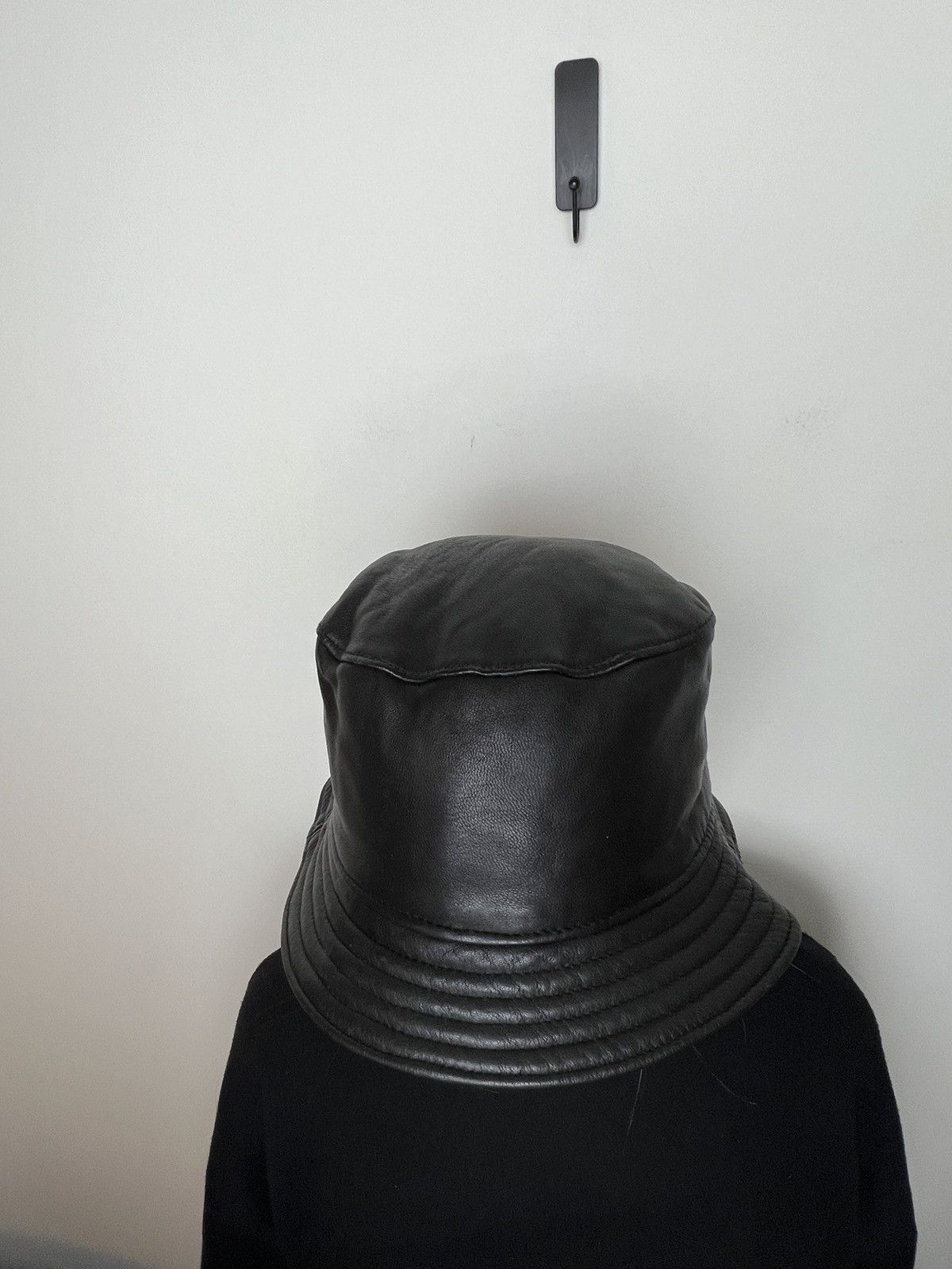 Seditionaries vintage leather bucket hat like chrome hearts Size ONE SIZE - 5 Thumbnail