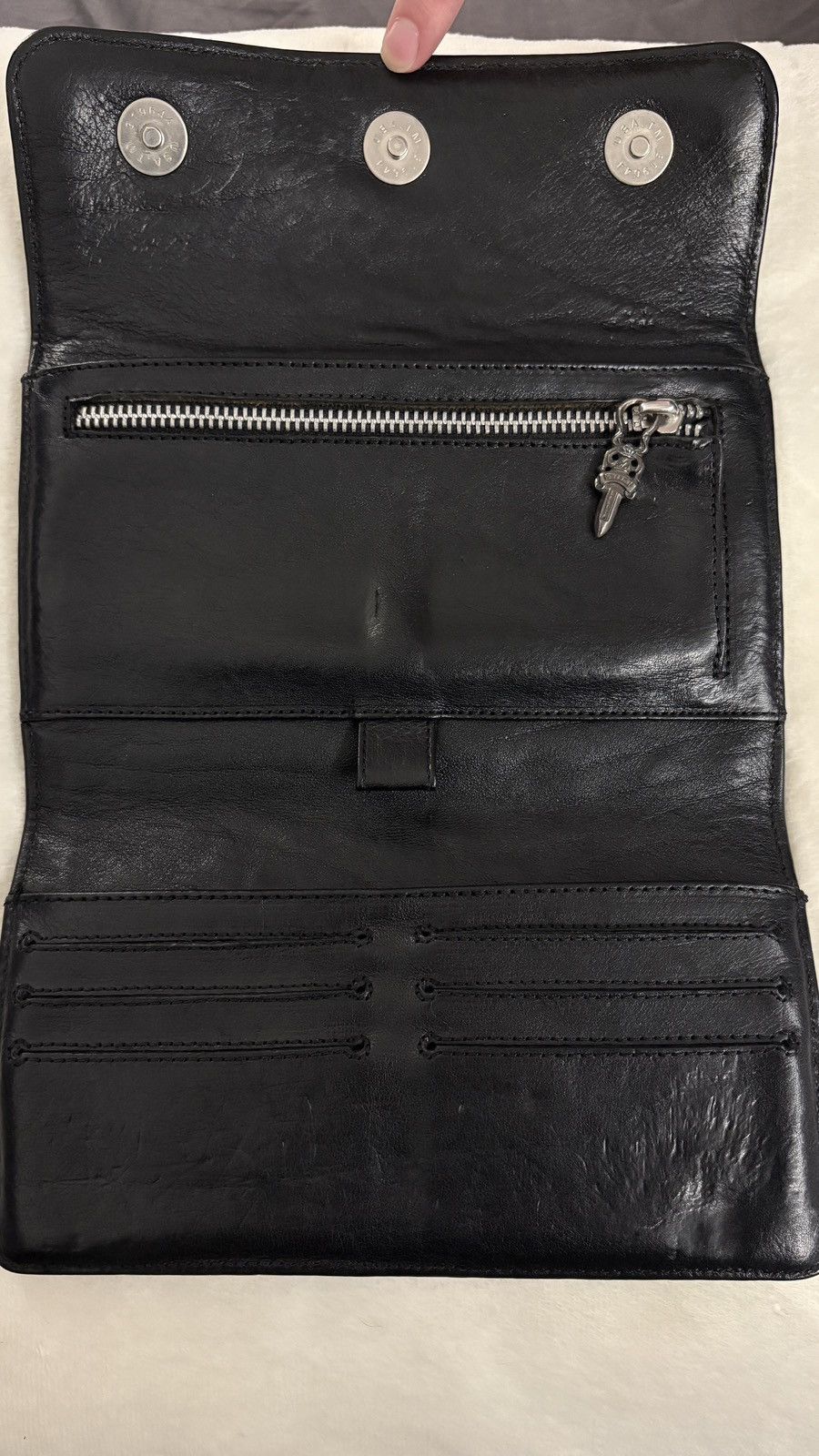 Chrome Hearts Chrome Hearts Handle Bag Black Size ONE SIZE - 6 Thumbnail