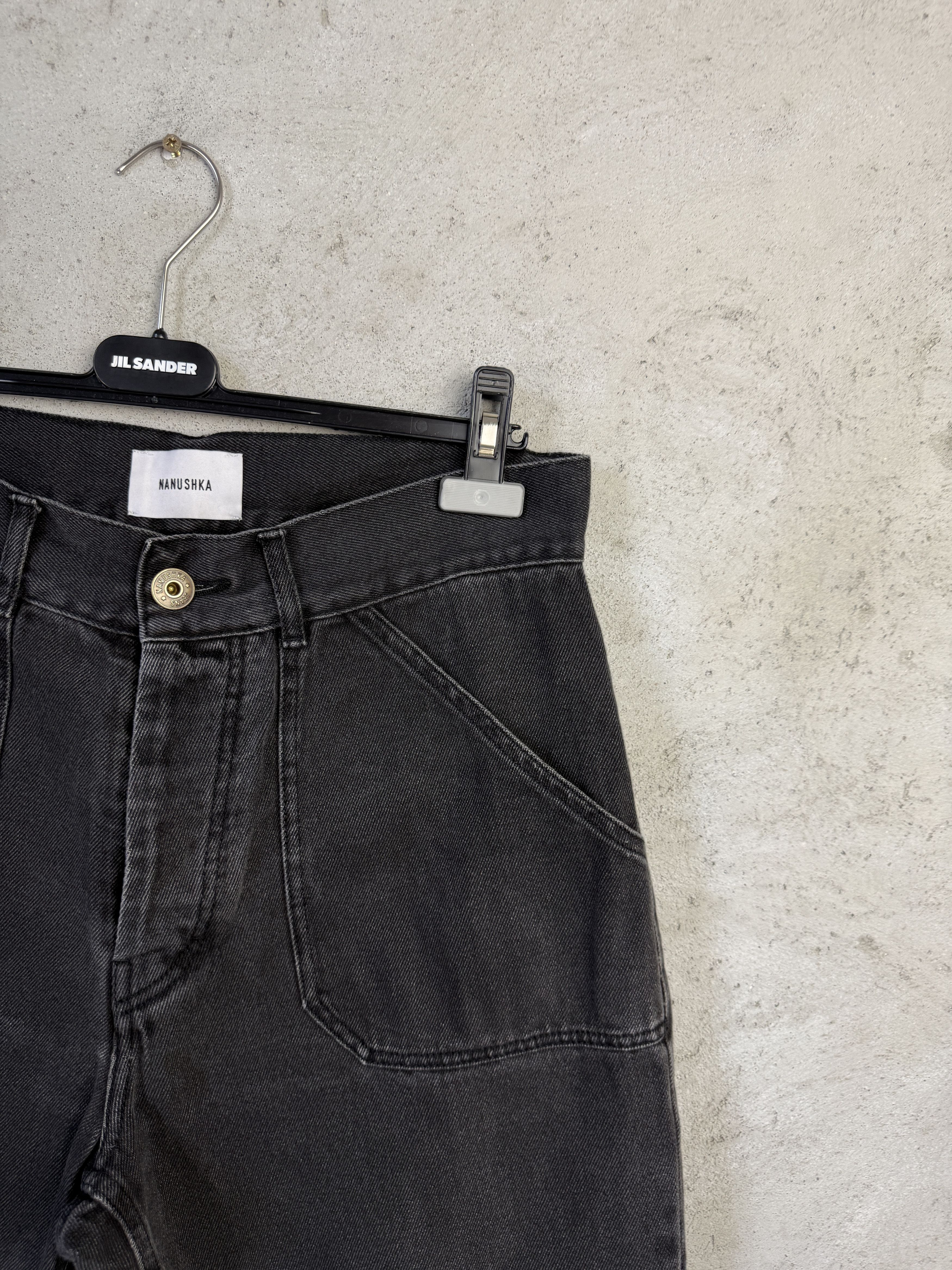 Nanushka Nanushka black denim jeans pants casual Size US 33 - 2 Thumbnail