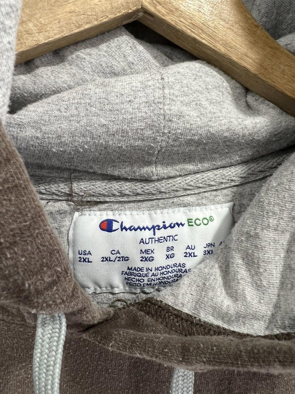 Vintage Vintage Champion Hoodie Sweater brown tan Size US XXL / EU 58 / 5 - 4 Thumbnail