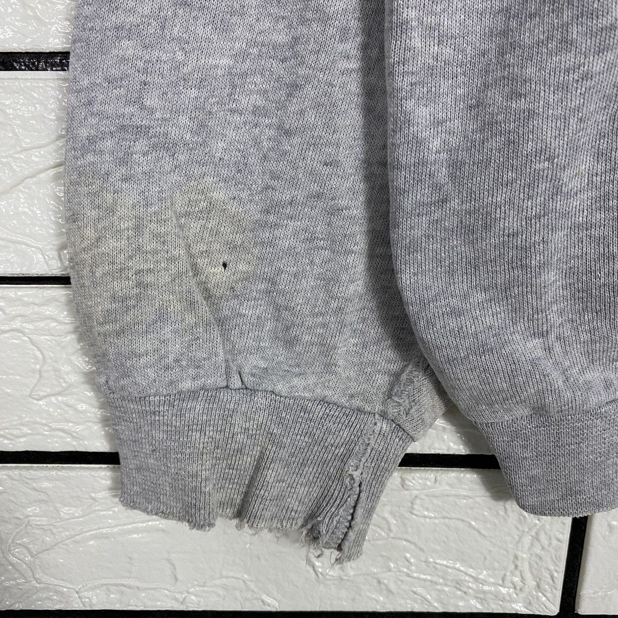 Vintage 📌Distressed Design Sweatshirt Trussardi Big Logo Size US M / EU 48-50 / 2 - 13 Thumbnail