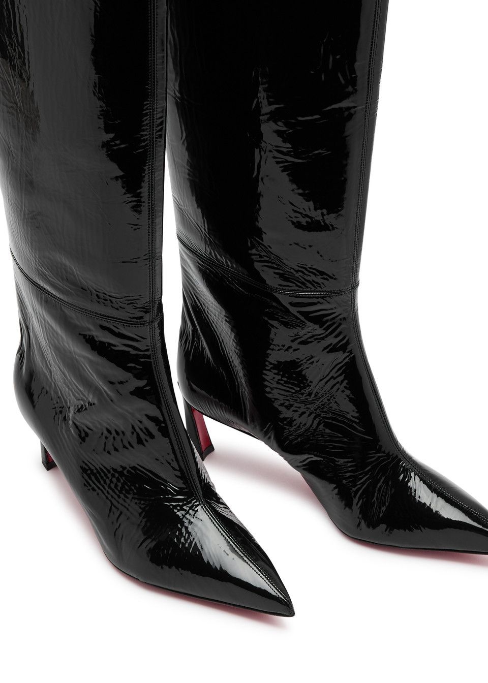 Christian Louboutin oc11z0625 Boots in Black Size US 11 / IT 41 - 3 Thumbnail