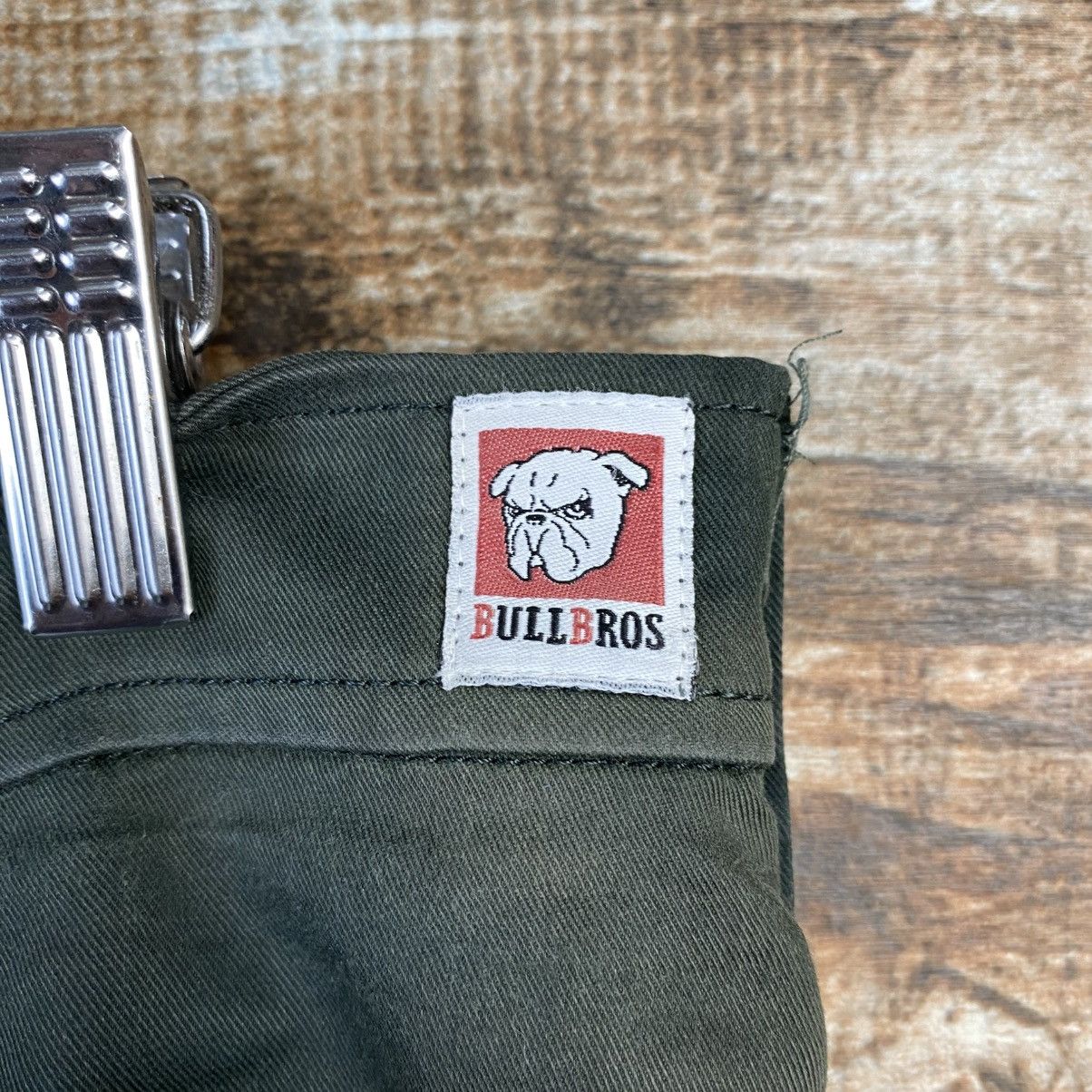 Japanese Brand DL Bull Bros Green Cargo Multipocket Pants #C901 Size US 32 / EU 48 - 12 Thumbnail