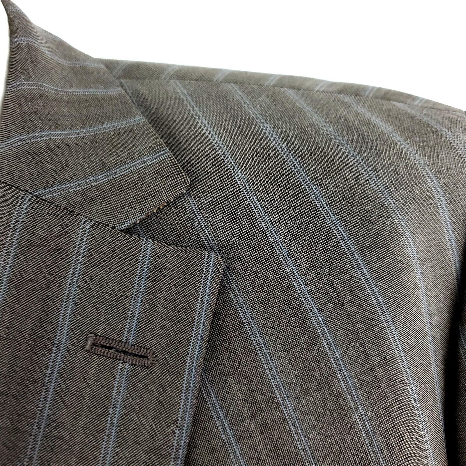Hugo Boss Hugo Boss Rosselini Virgin Wool 3 Button Suit Jacket 42R Bei Size 42R - 2 Thumbnail
