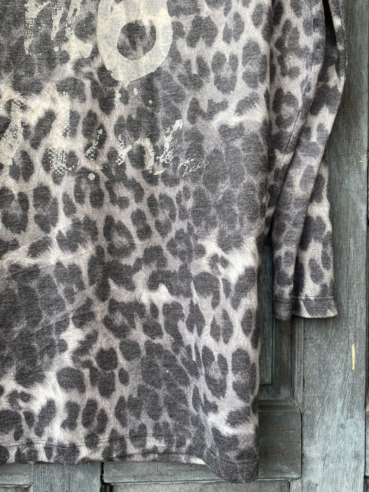 Japanese Brand LeShop Jeans Grunge Style Leopard Print Rhinestone Japanese Size S / US 4 / IT 40 - 7 Thumbnail