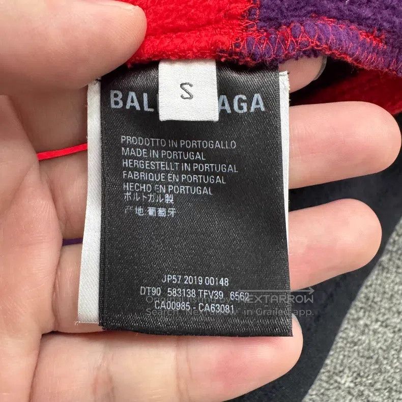 Balenciaga Balenciaga Double b lock buckle patchwork high-neck half-z Size US S / EU 44-46 / 1 - 3 Thumbnail