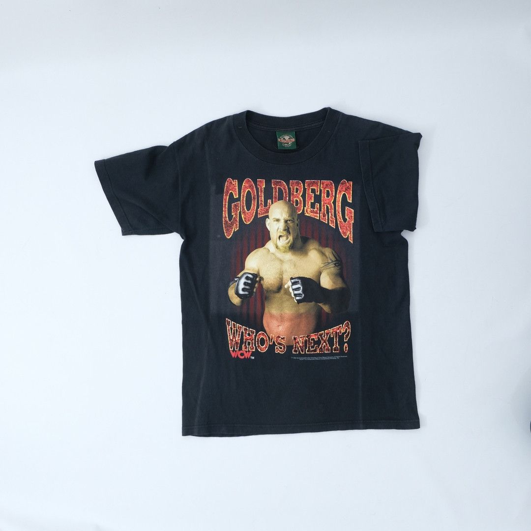 Other 1998 Goldberg "Who Next" Tee WCW Size US M / EU 48-50 / 2 - 2 Thumbnail