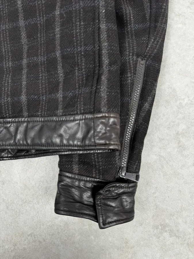 Dolce & Gabbana 2000s Dolce & Gabbana Dark Grey Wool Shattered Bomber Jacket Size US M / EU 48-50 / 2 - 9 Thumbnail