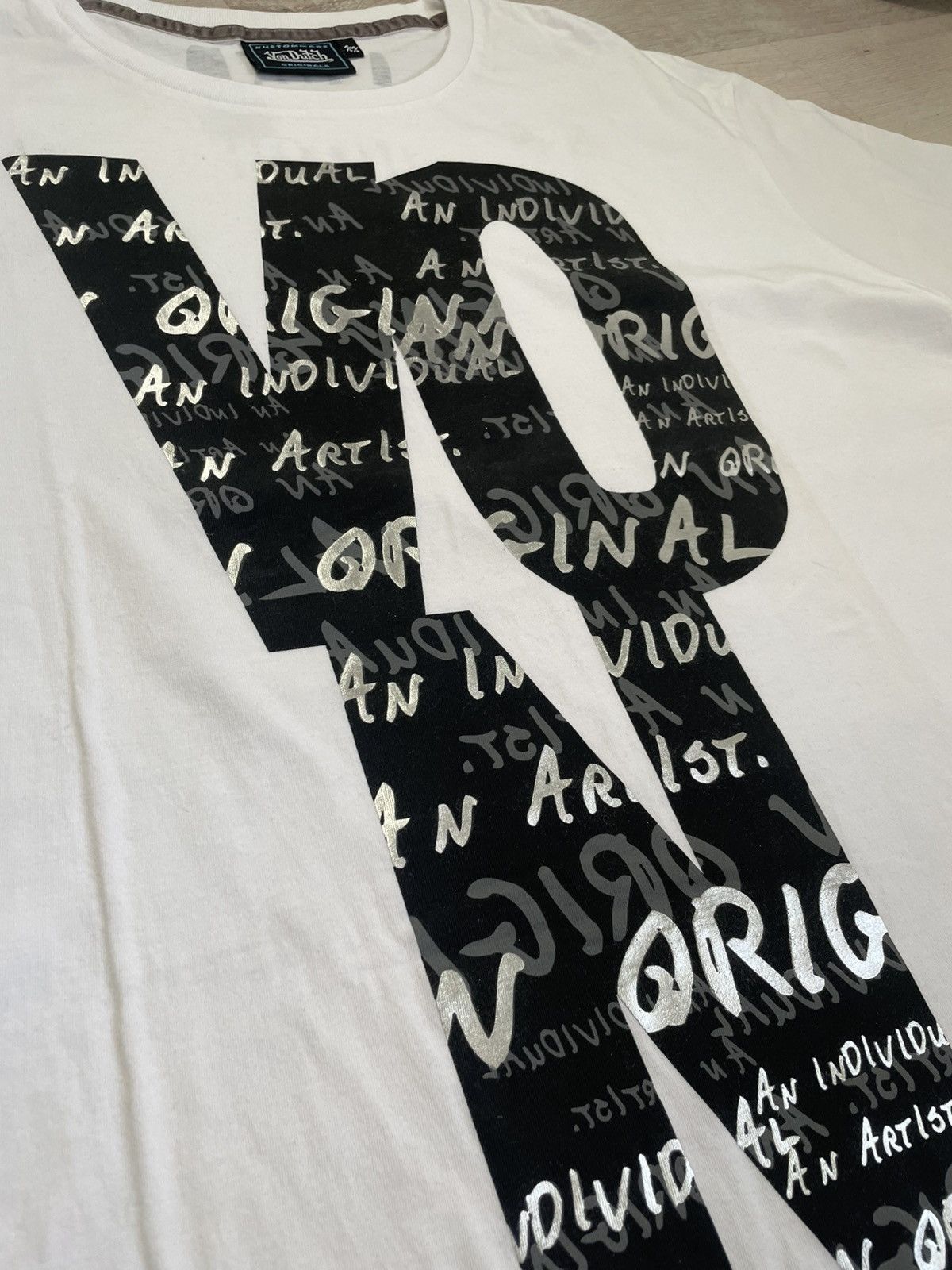 Designer × Von Dutch Von Dutch Originals Big Logo Tee Ed Hardy Style T-shirt Y2k Size US XXL / EU 58 / 5 - 5 Thumbnail
