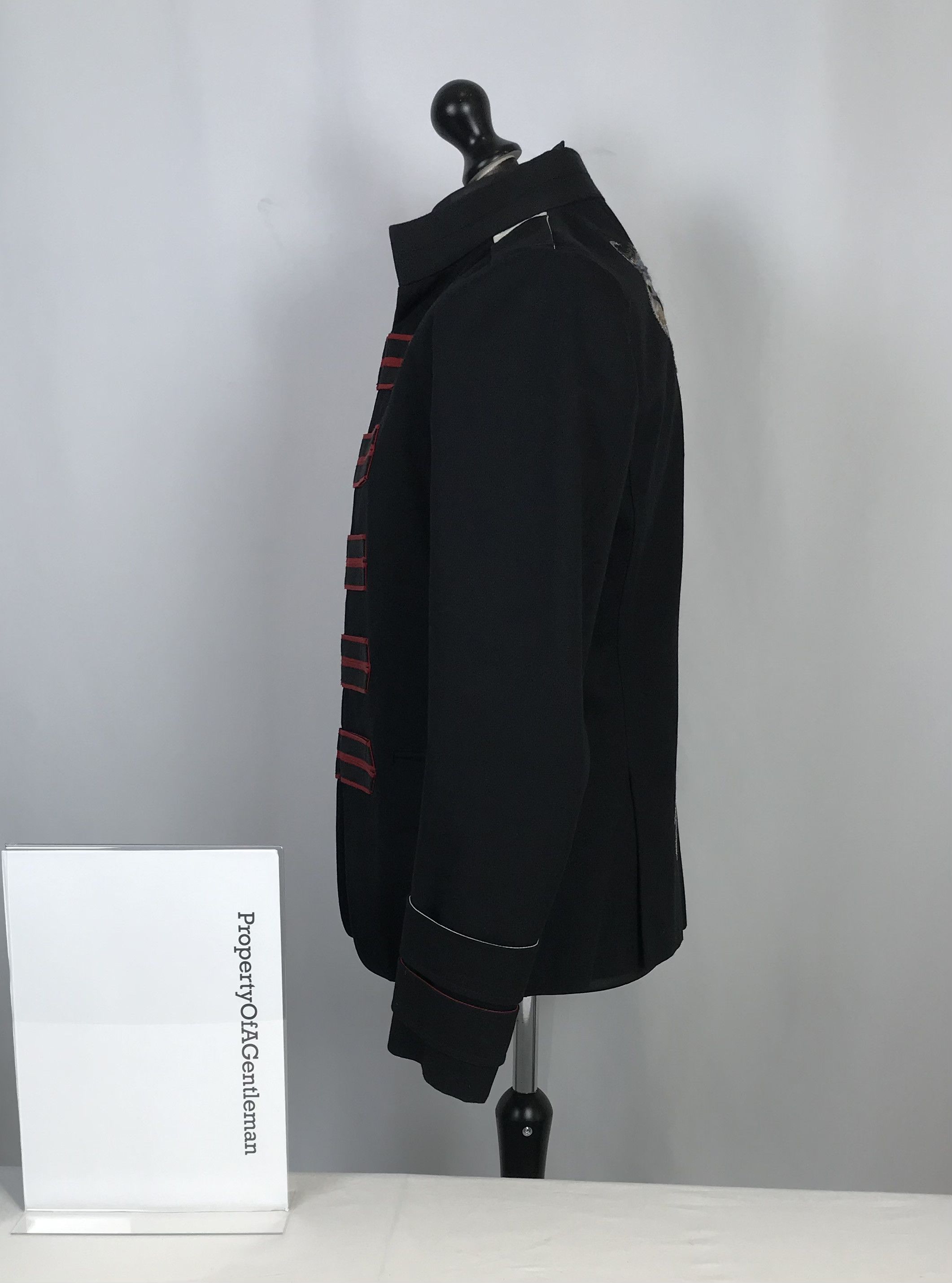 Valentino Valentino Animal Embroidered Military Jacket Size US L / EU 52-54 / 3 - 4 Thumbnail