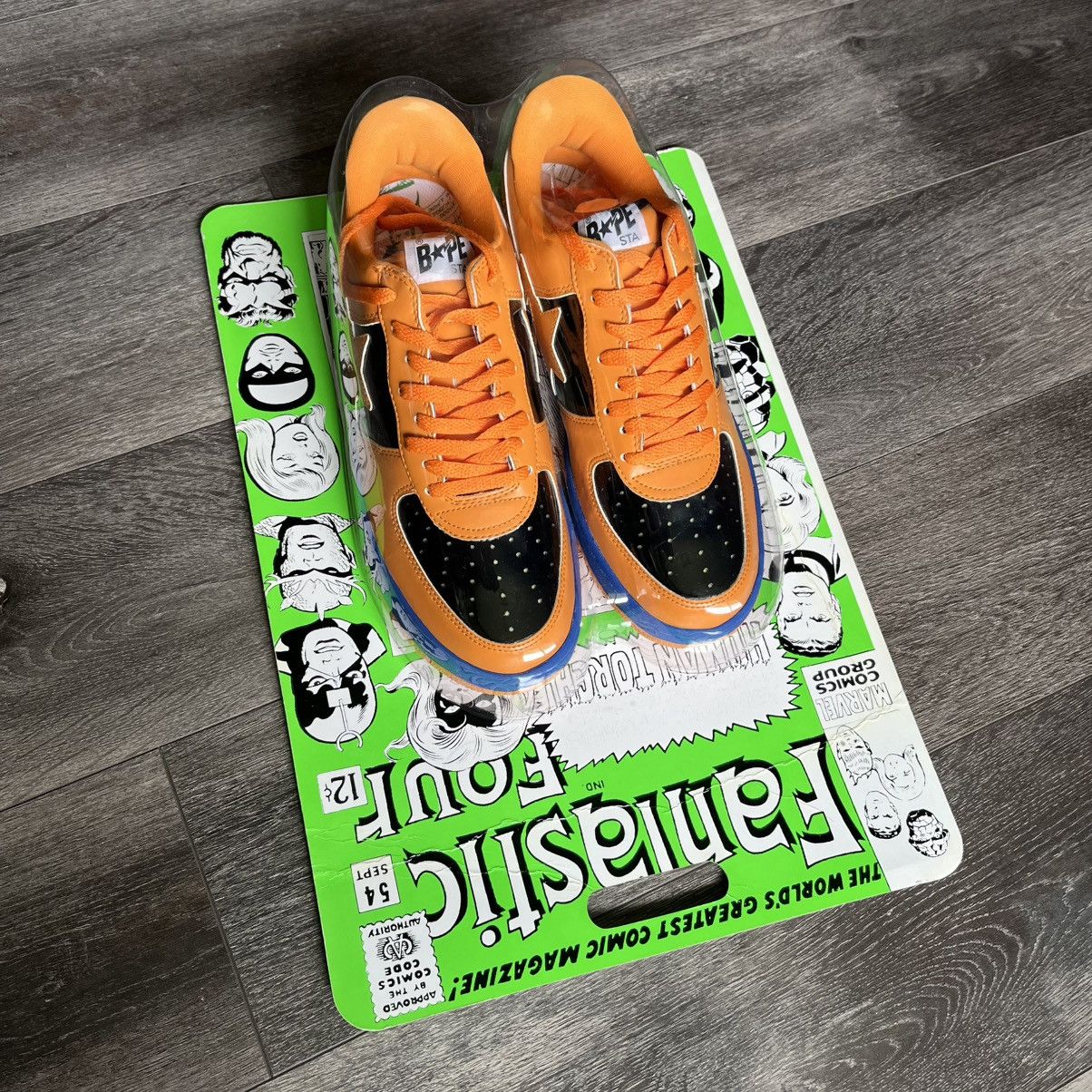 Bape × Marvel Comics RARE OG 2005 A BATHING APE BAPESTA HUMAN TORCH MARVEL SHOES Size US 11 / EU 44 - 14 Thumbnail