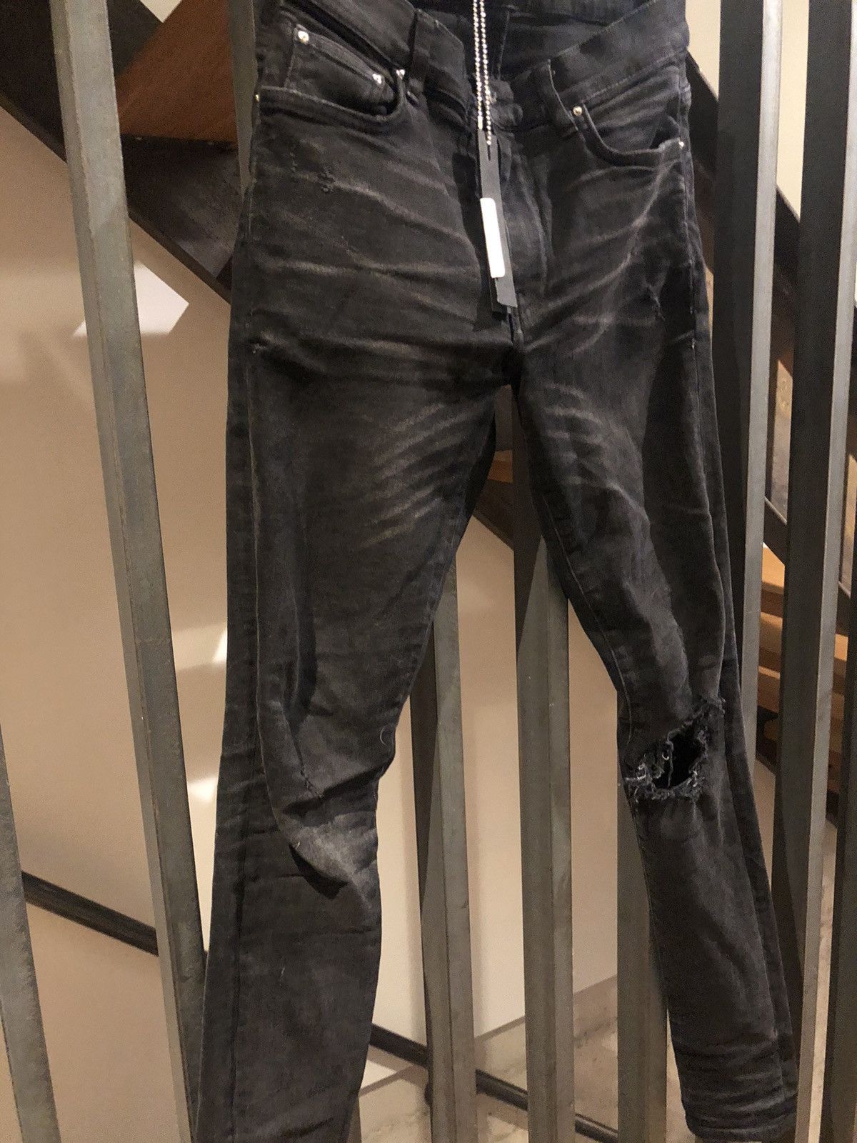 Amiri Amiri Broken Jeans Size US 29 - 5 Thumbnail