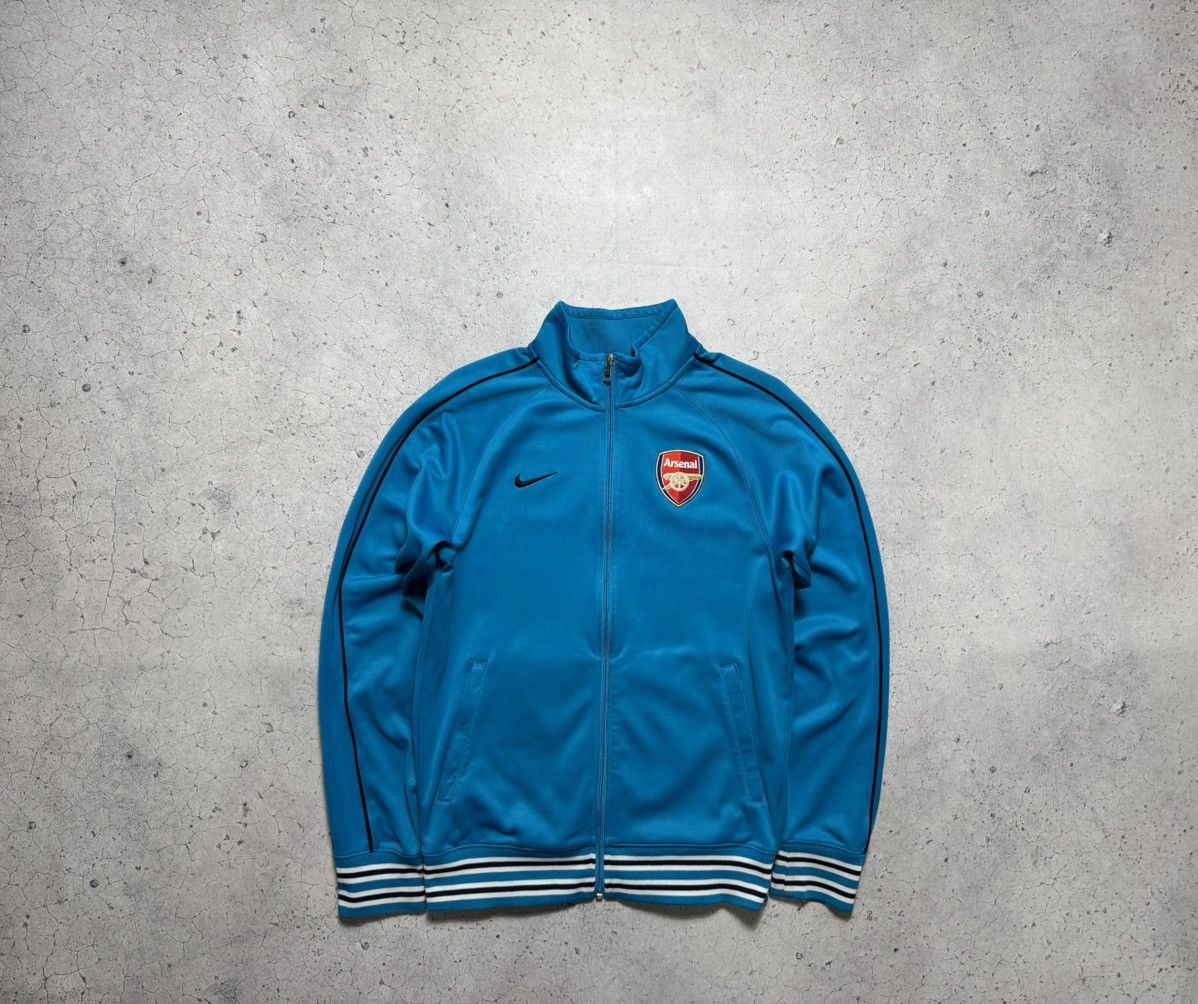 Nike Nike FC Arsenal Vintage Full Zip Jacket Football Soccer Size US S / EU 44-46 / 1 - 1 Thumbnail