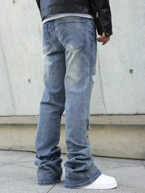 Stacked denim jeans DRIP