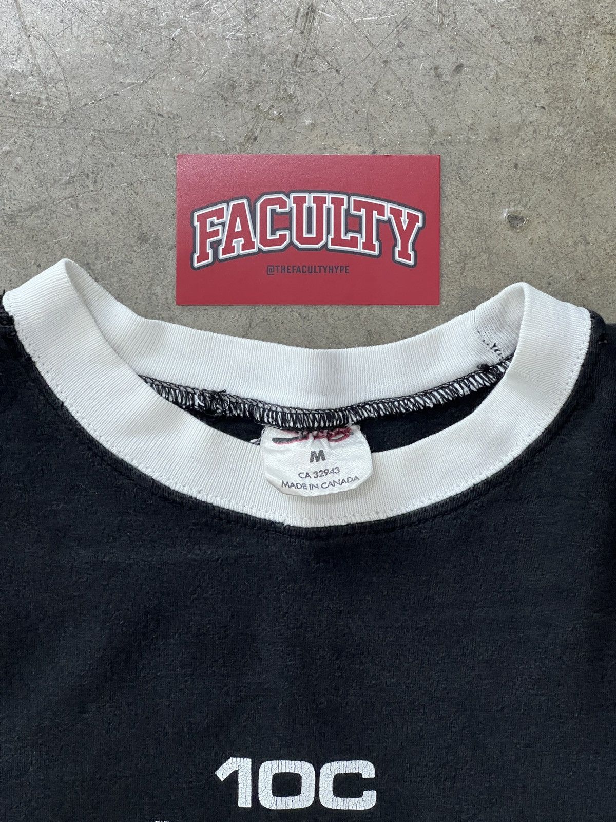 Band Tees Vintage Pearl Jam 10c Logo Fan Club Ringer Tee Medium Size US M / EU 48-50 / 2 - 3 Thumbnail