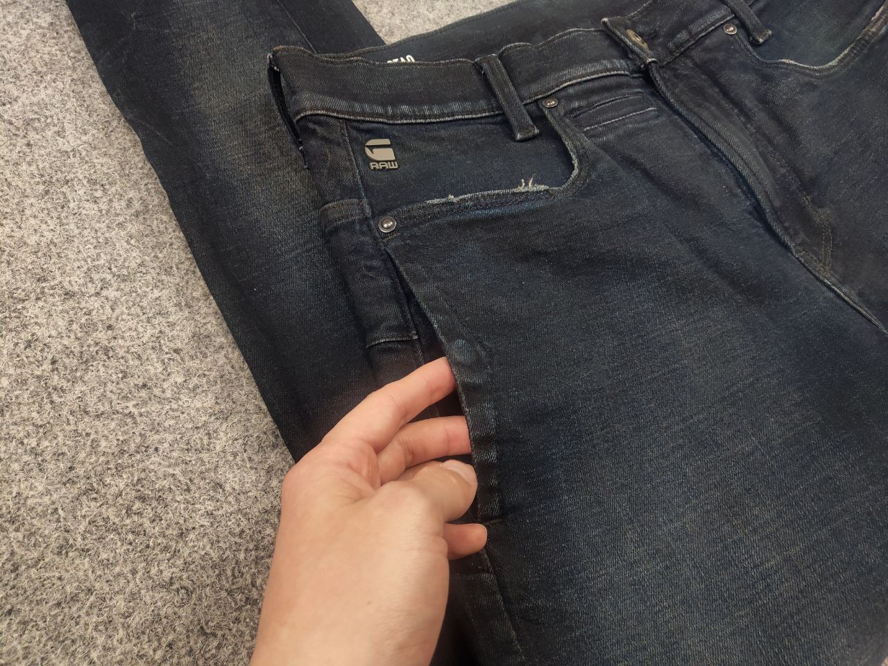 G-Star G Star Raw d staq 3d Waxed Denim Jeans if six was nine LGB Size US 31 - 10 Thumbnail