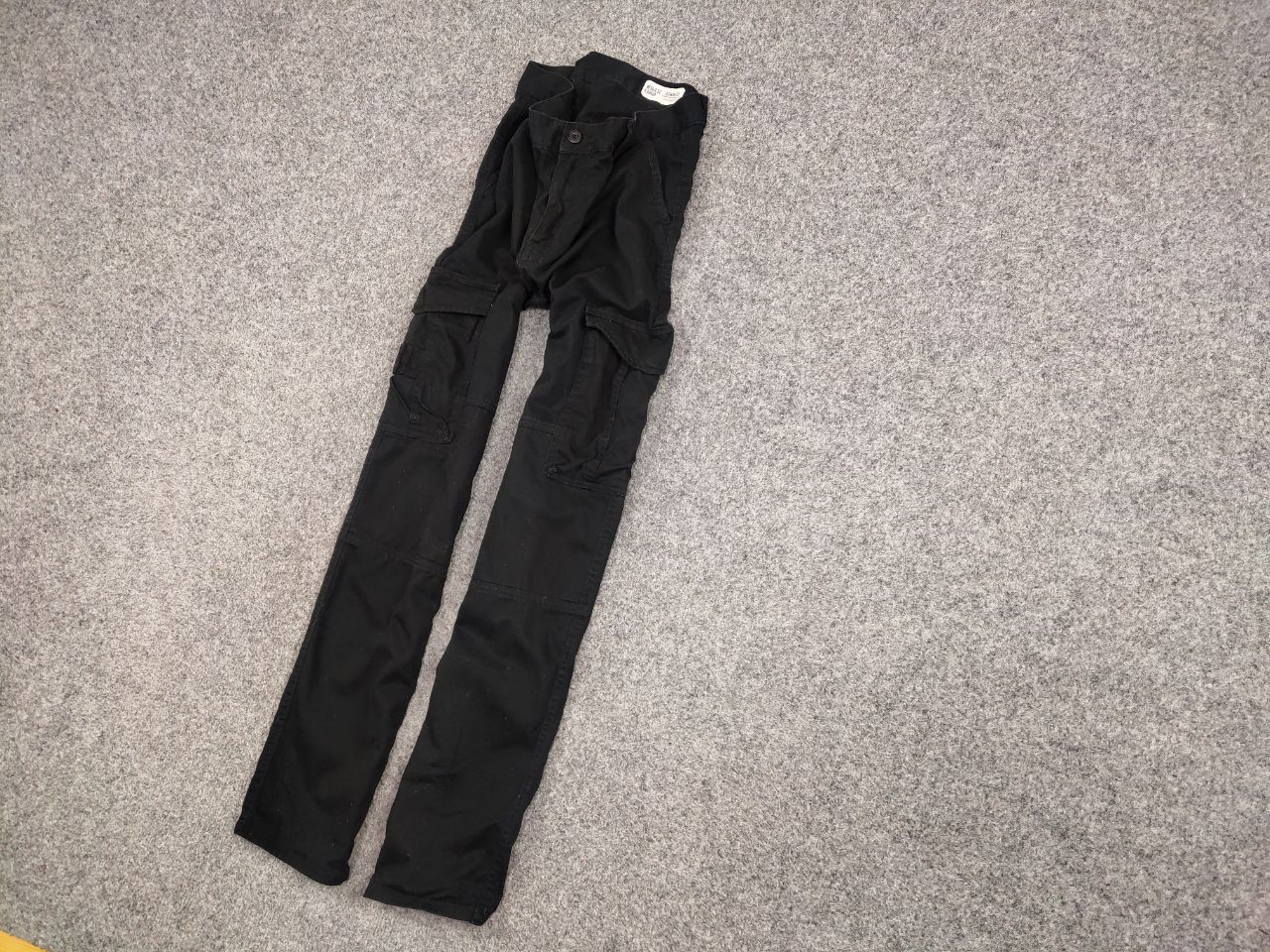 Japanese Brand Vintage 90's Japanese Black Military Cargo Casual Pants Size US 34 / EU 50 - 2 Thumbnail