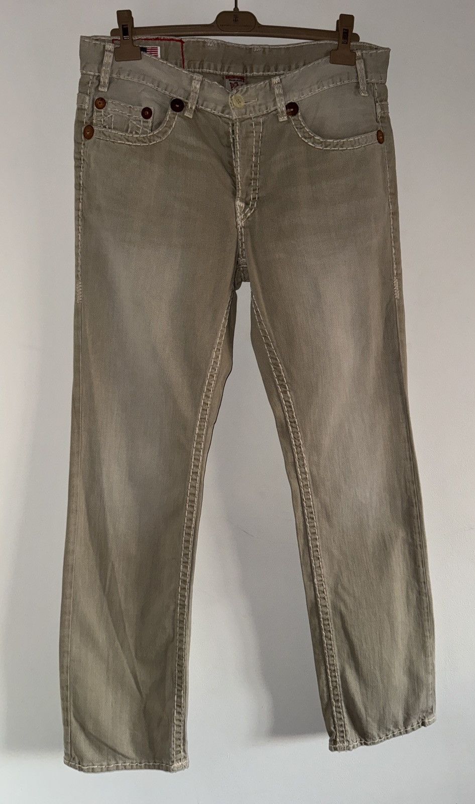 True Religion × Vintage True Religion Vintage Jeans Size US 34 / EU 50 - 1 Thumbnail