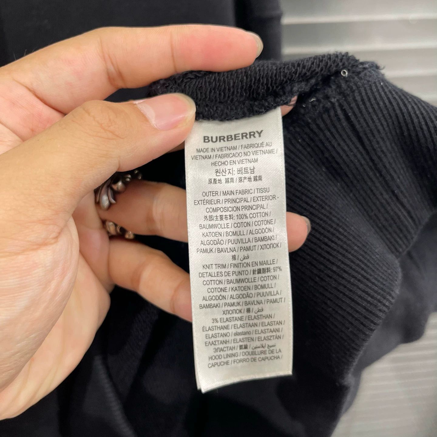 Burberry Burberry Check Zip Jkt Slogan Embroidery XL 99 New Size US XL / EU 56 / 4 - 5 Thumbnail