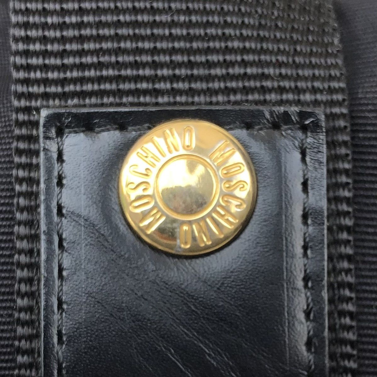 Moschino Authentic MOSCHINO Vintage Black Travel Bag Size ONE SIZE - 5 Thumbnail