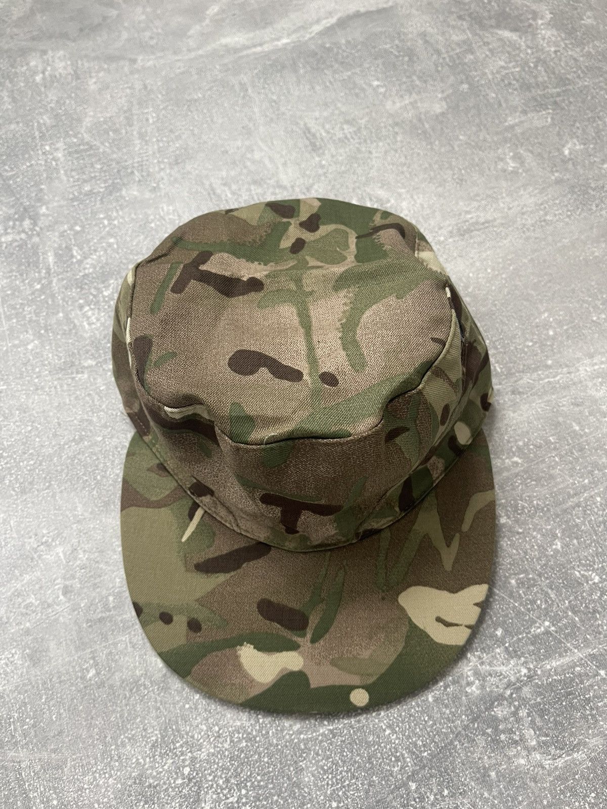 Japanese Brand Military cap Vintage Camo Y2k olive Size ONE SIZE - 4 Thumbnail