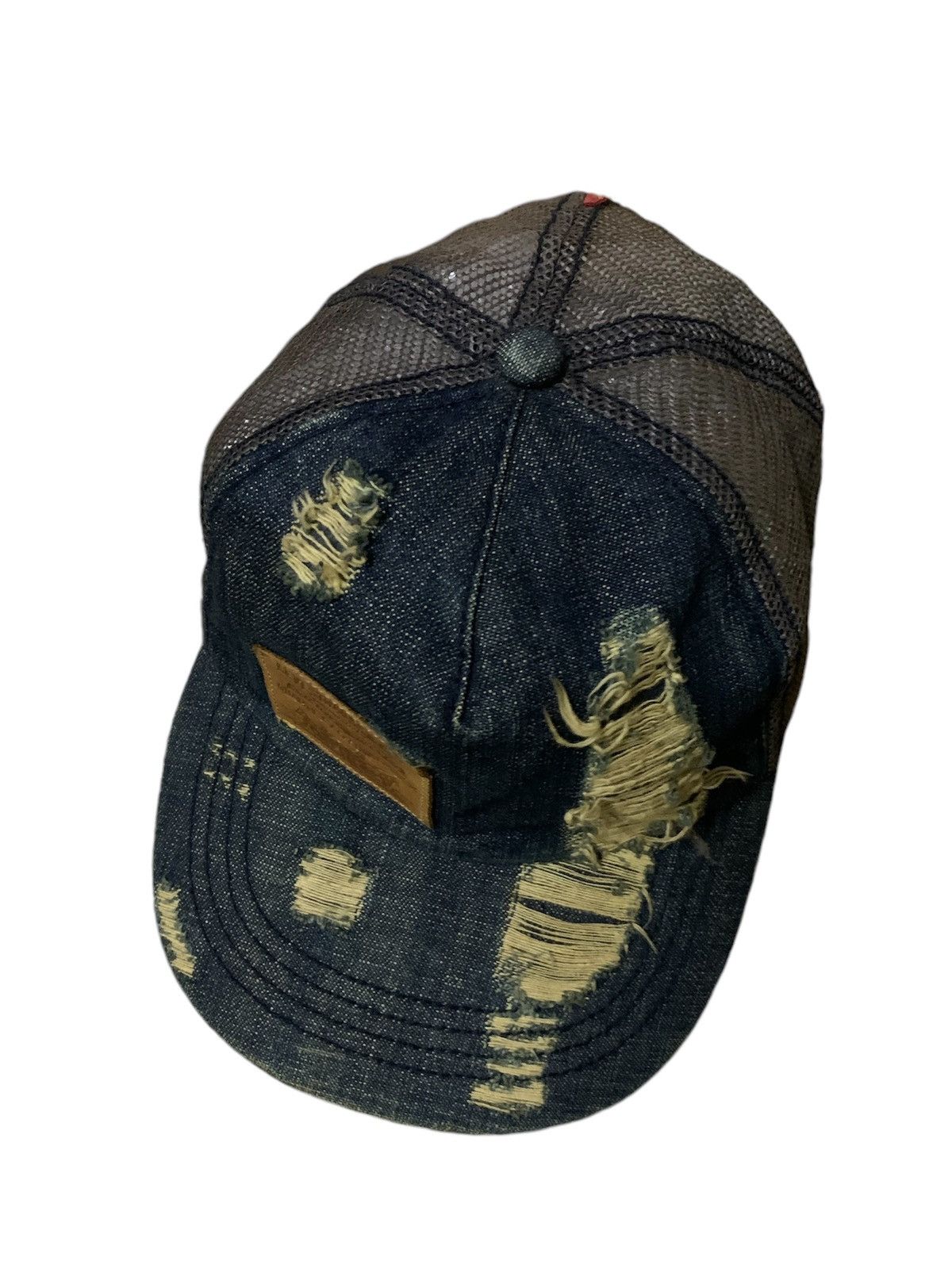 Levi's 💥Levi’s Ripped Denim Cap Size ONE SIZE - 4 Thumbnail