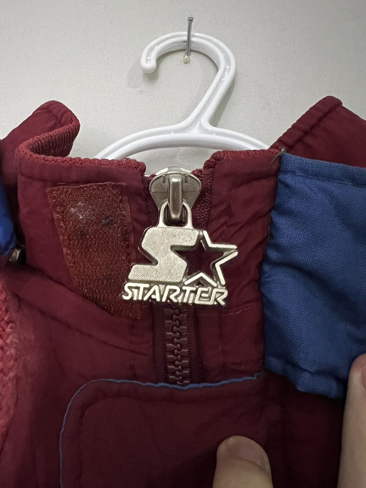 Vintage Colorado Avalanche Jacket NHL Hockey STARTER 90s