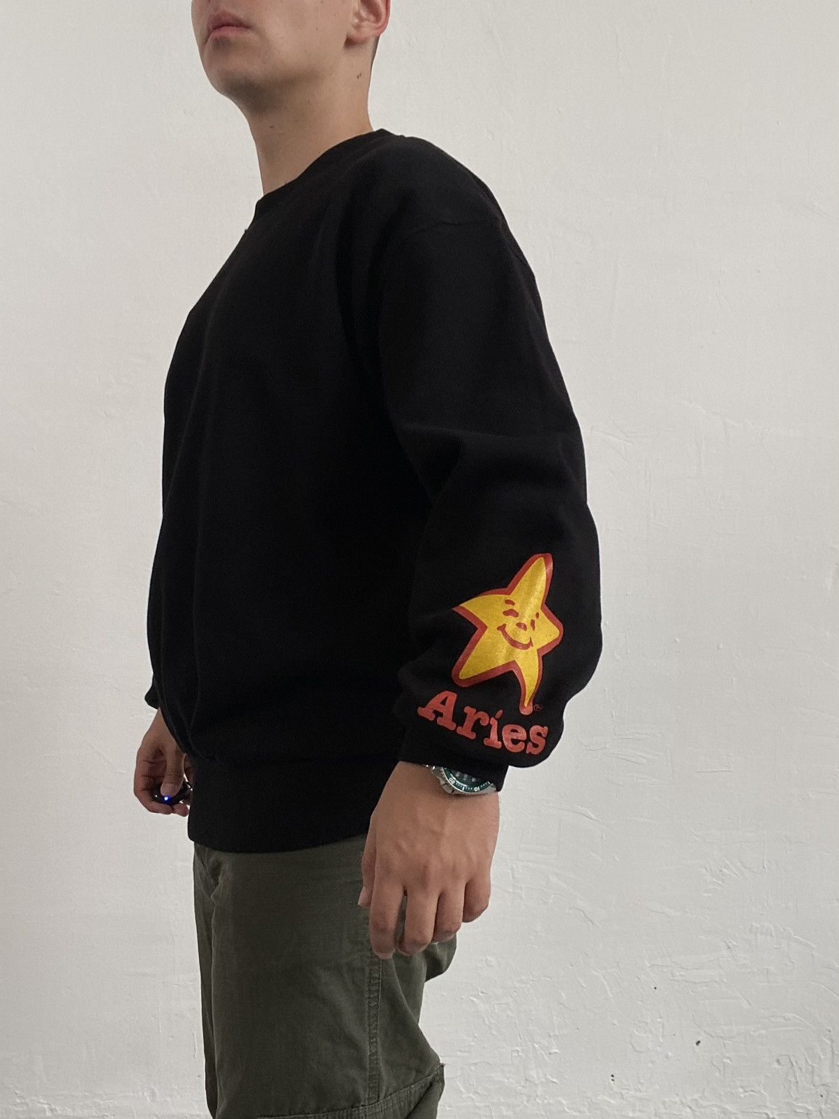 Aries SS20 Aries Fast food Sweatshirt Size US L / EU 52-54 / 3 - 4 Thumbnail