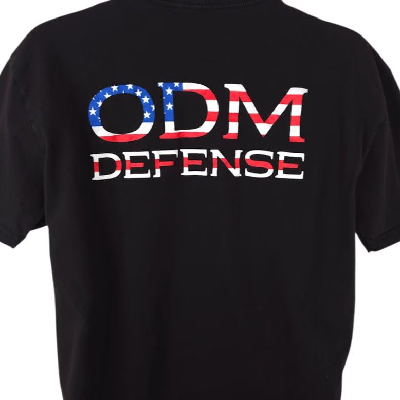 Vintage ODM Defense T Shirt Mens Size Large Black 2nd Amendment American Flag Shirt Mens L Black 2nd Amendment Flag Vintage: No Size US L / EU 52-54 / 3 - 2 Thumbnail
