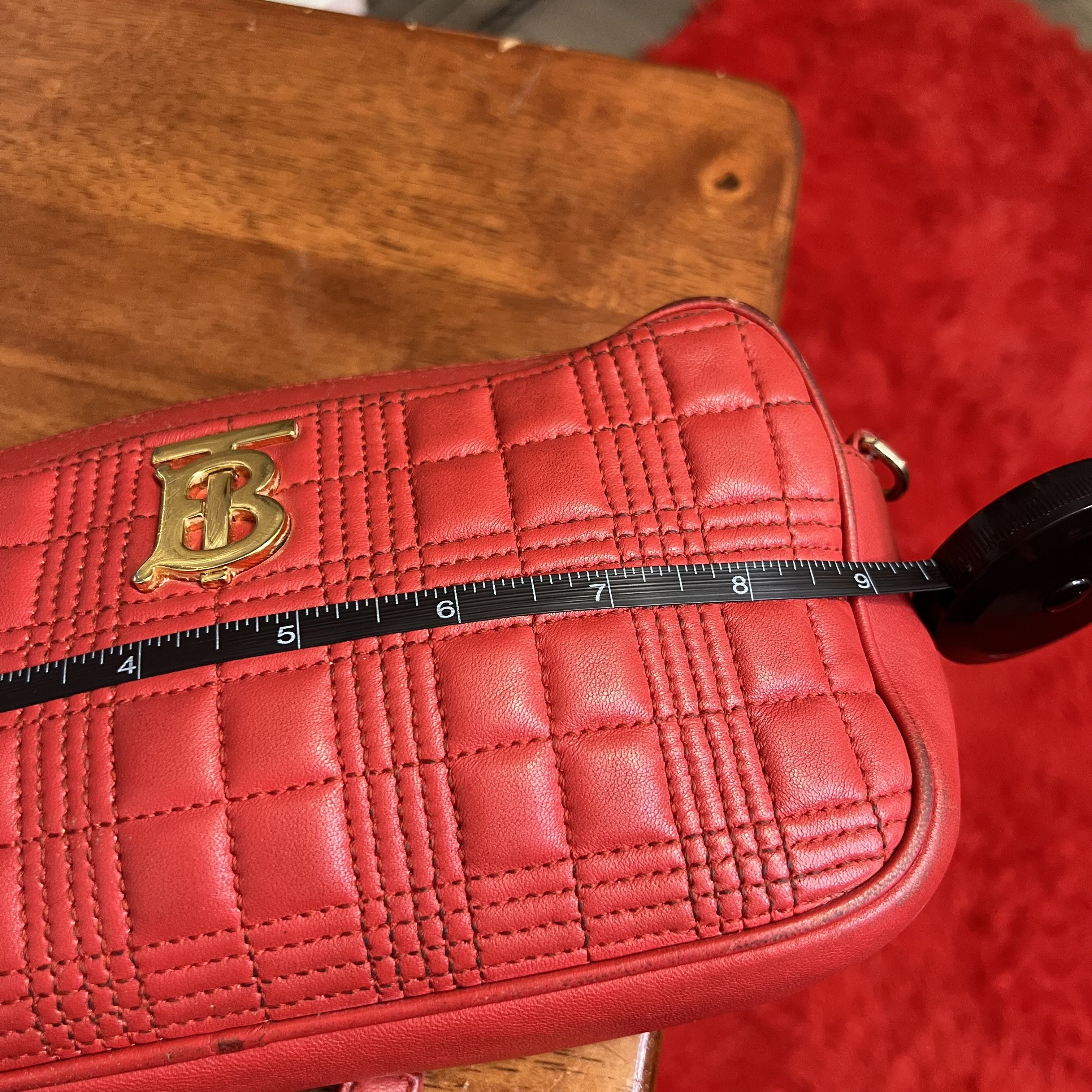 Burberry Burberry Lola Quilted Camera Bag Red Size ONE SIZE - 24 Thumbnail