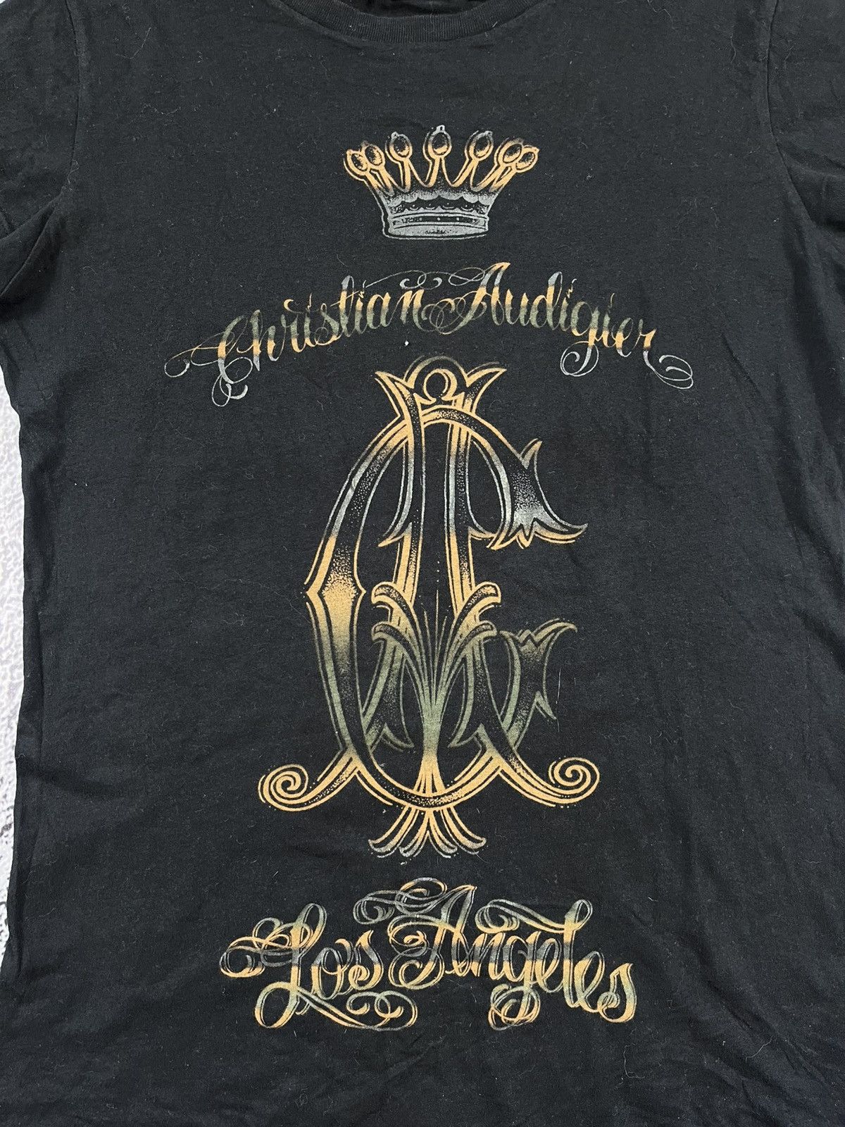 Christian Audigier Vintage Y2K Christian Audigier Los Angeles t-shirt size S Size US S / EU 44-46 / 1 - 2 Thumbnail