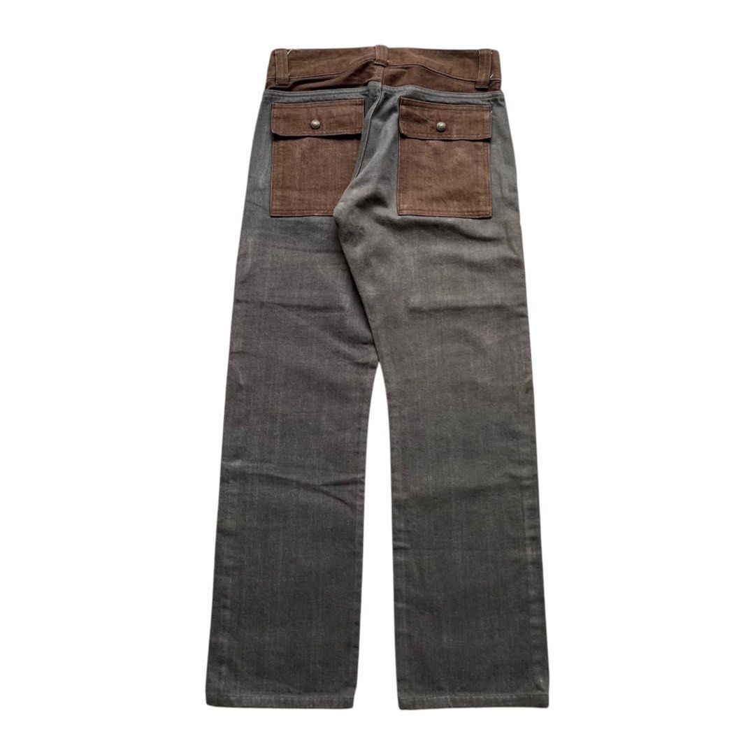 Japanese Brand Slap Shot Fatig Multipocket Denim Pants Japan Size US 32 / EU 48 - 2 Thumbnail